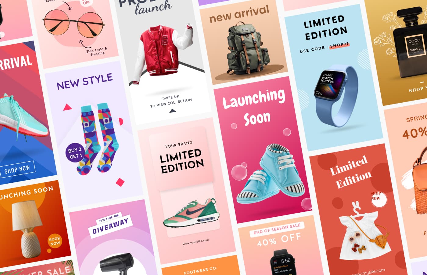 Product Photo Maker social templates